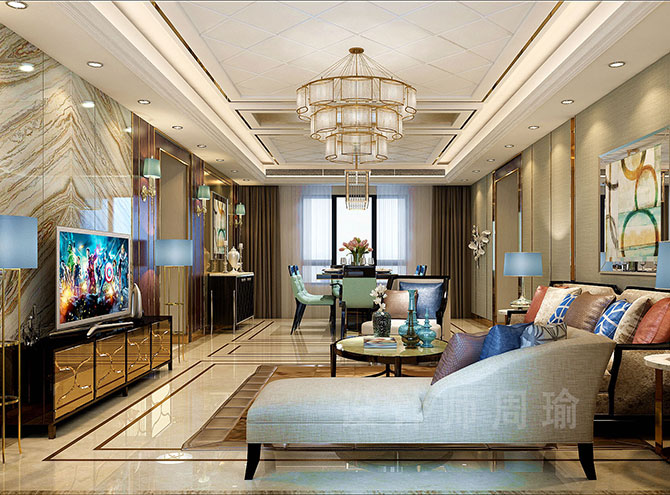 欧美黄色性生活网世纪江尚三室两厅168平装修设计效果欣赏
